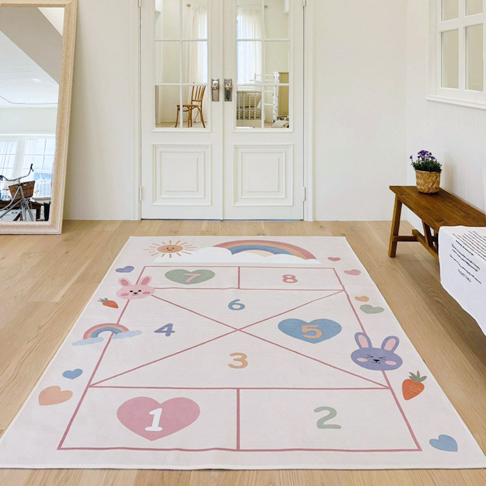 한일카페트 더플레이 사방치기 2 키즈 카페트 상세 이미지 2