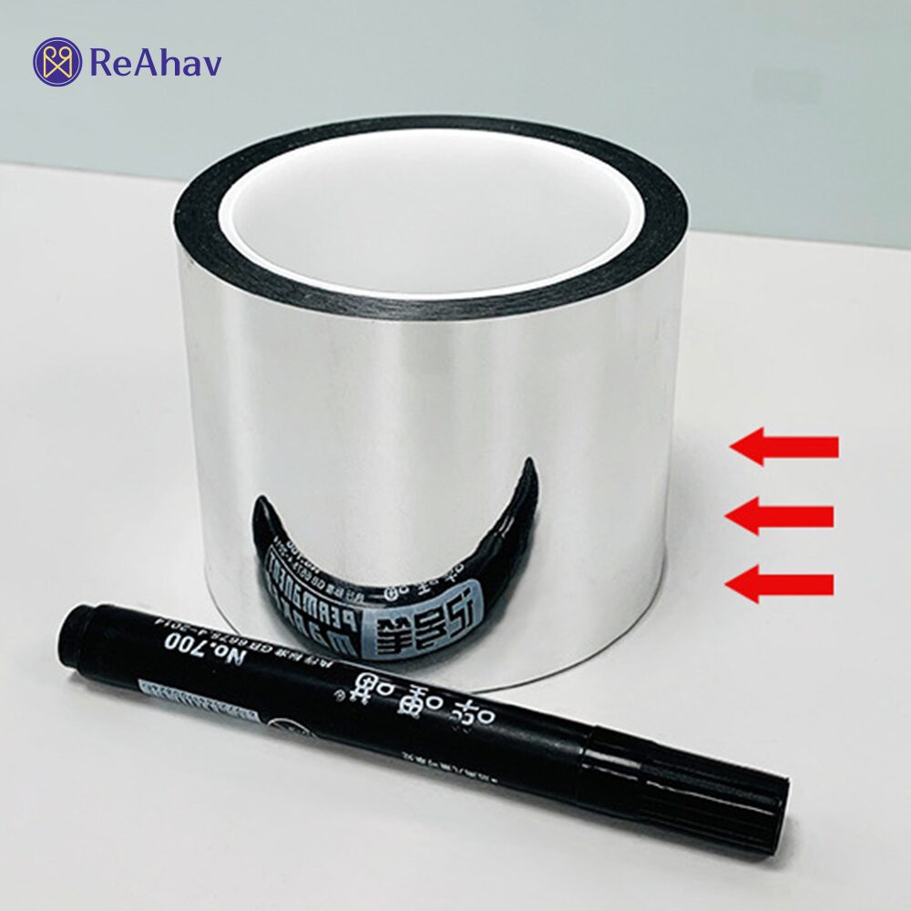 레아하브(ReAhav) 욕실거울시트지 녹보수 거울시트지 미러시트지, 실버, 50M쿠폰할인 상세 이미지 2
