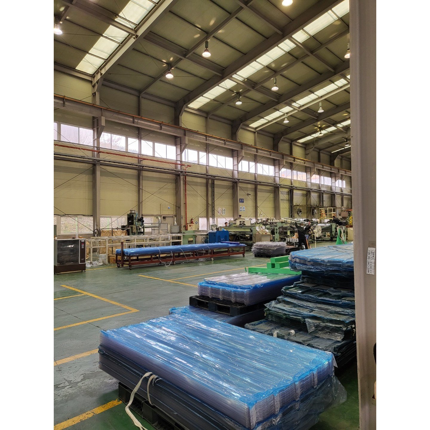 렉산 골판 C63 폴리카보네이트 국산 PC판 넥산 지붕 슬레이트 700X1800, 브라운, 1800mm, 1개 상세 이미지 2