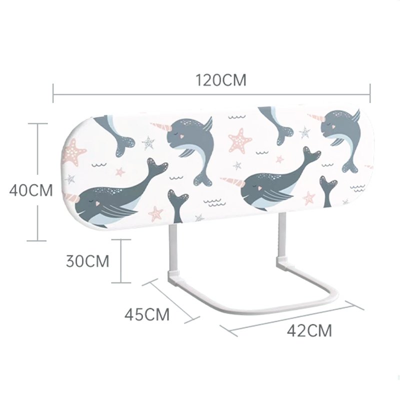 KC인증 휴대용 접이식 침대가드 높이조절 침대안전가드 낙상방지가드, 스타일1할인 상세 이미지 1