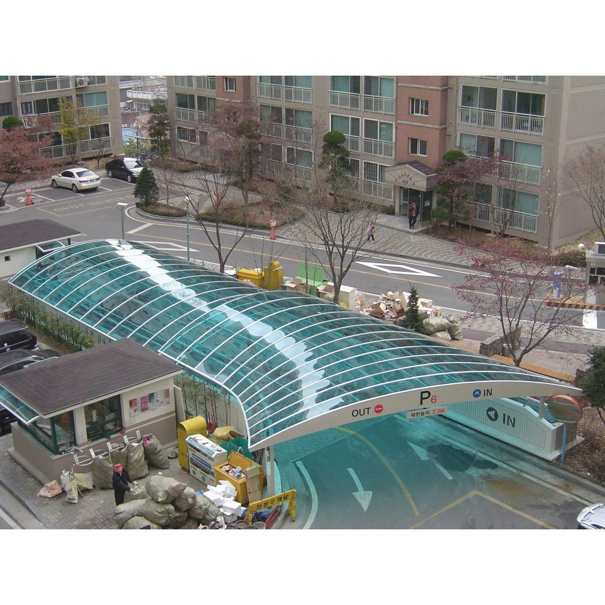 렉산 골판 C63 폴리카보네이트 국산 PC판 넥산 지붕 슬레이트 700X1800, 브라운, 1800mm, 1개 상세 이미지 1