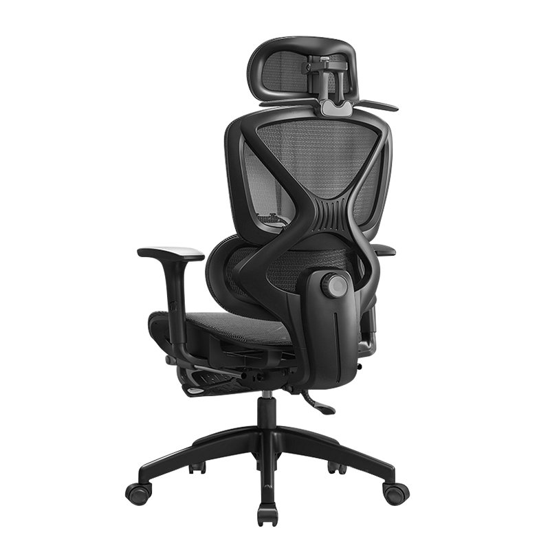 HOMEY NEST 풀메쉬 인체공학 3D 요추 허리보호 게이밍 컴퓨터의자 HN-OC1006LK, 블랙할인 상세 이미지 2