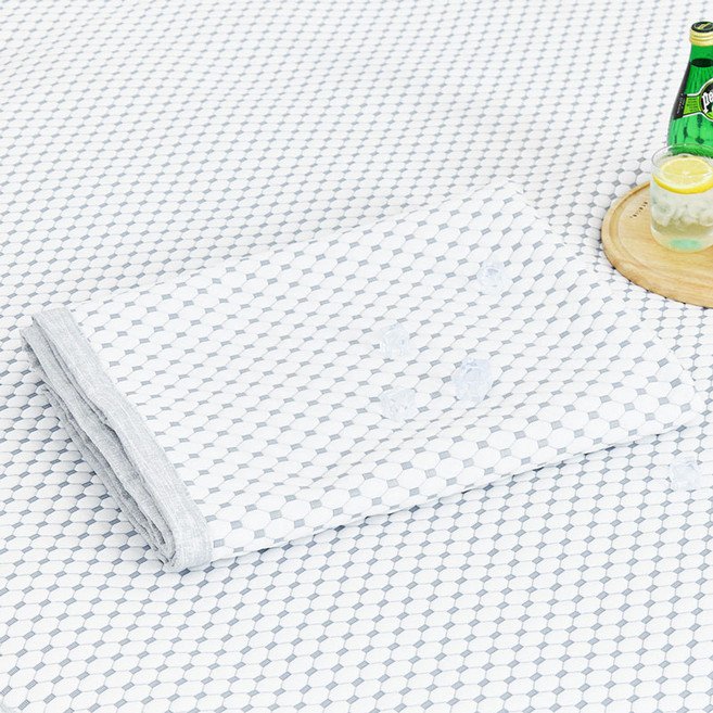 부드럽고시원한 그래핀 냉감패드 싱글 100x200cm아기쿨매트 쿨패드 여름침대매트 냉감매트 쿨매트, 단품