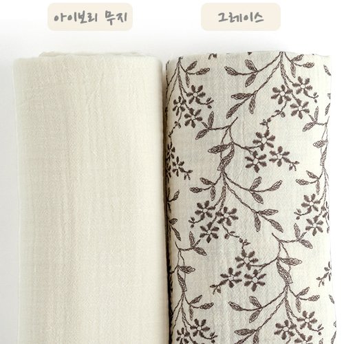 바이오워싱 이중요로거즈 그레이스 2종, 아이보리무지, 1개쿠폰할인 상세 이미지 2