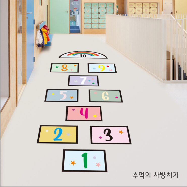 아이방인테리어 추억의 사방치기매트스티커 국내당일발송할인· 4일 남음 상세 이미지 1